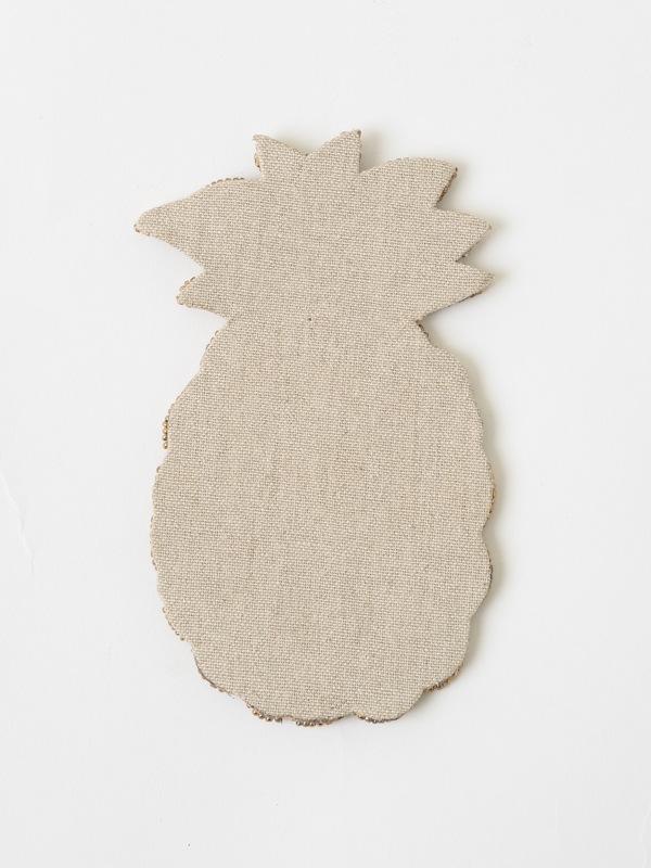 ビーズコースター（パイナップル） M27-2062A