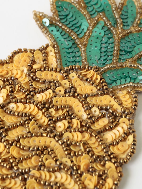 ビーズコースター（パイナップル） M27-2062A