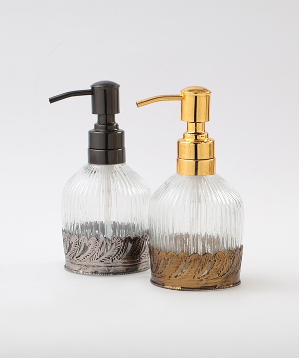 メタル＆ガラスディスペンサー 容量300mL（2カラー） M15-2585
