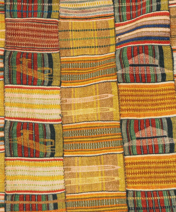 エウェクロス柄 デジタルプリント コットン手提バッグ H25S206