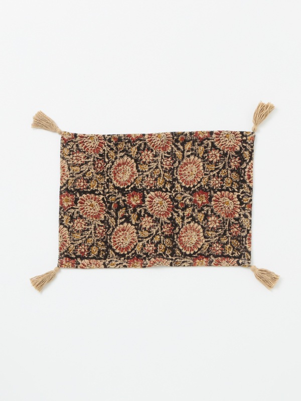 ブロックプリントランチョンマット（3カラー） M30-2161