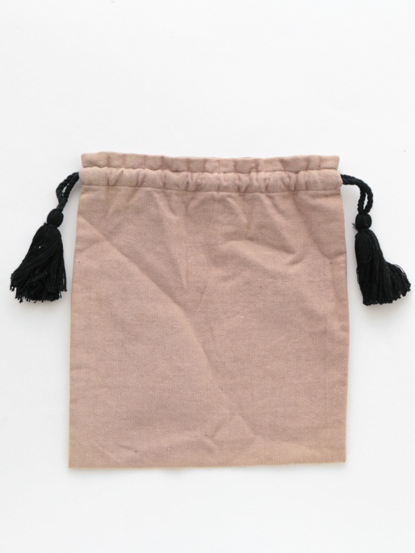 ツインキャット刺繍巾着 20×23cm M26-1958BE