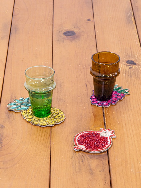 ビーズコースター（シェル） M27-2062C