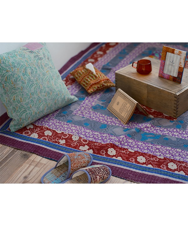 ラリーキルト ミトン(色柄アソート) M28-2655