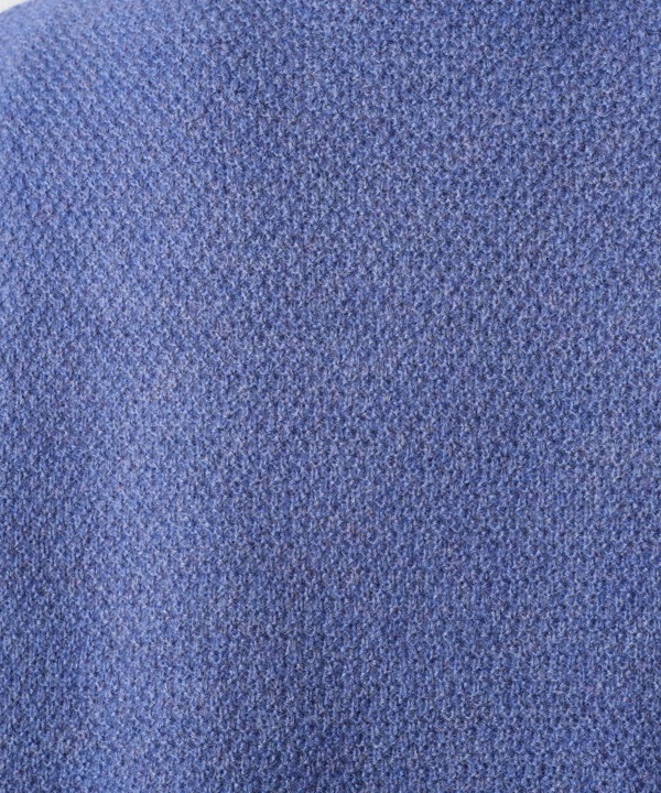 カシミアタッチかのこ編みニットベスト 25W055