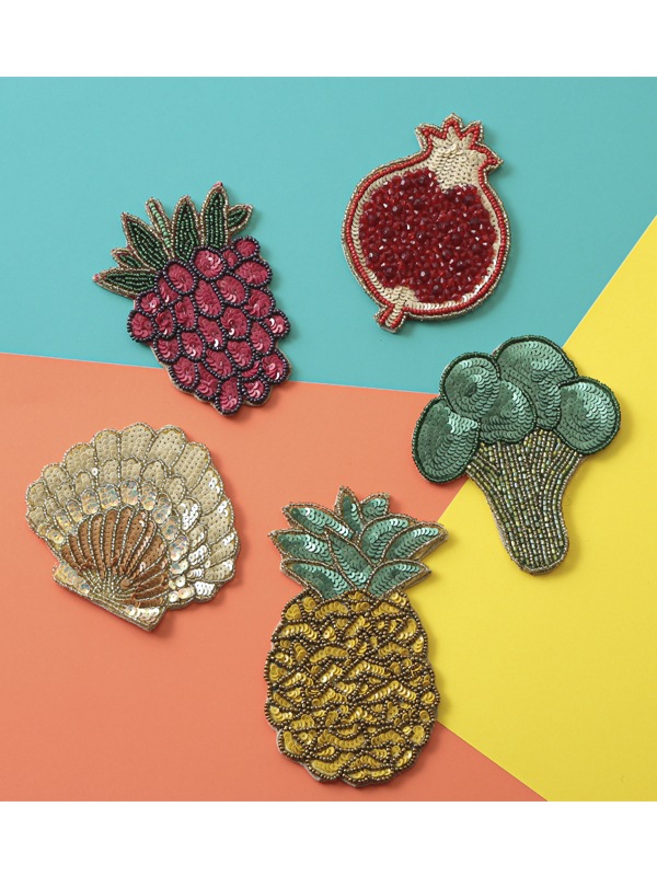 ビーズコースター（ブロッコリー） M27-2062D