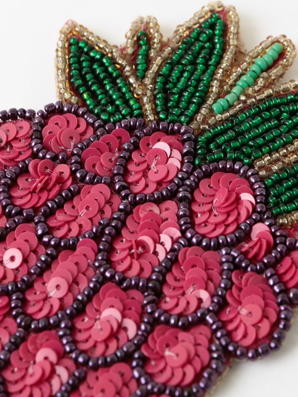 ビーズコースター（ラズベリー） M27-2062E