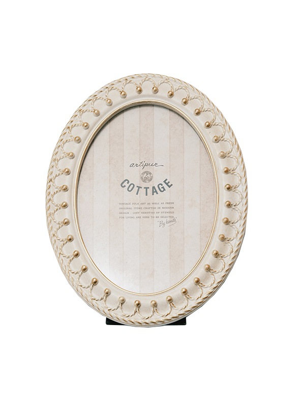 オーバル フォトフレーム 15×20cm （2カラー） M45-2379