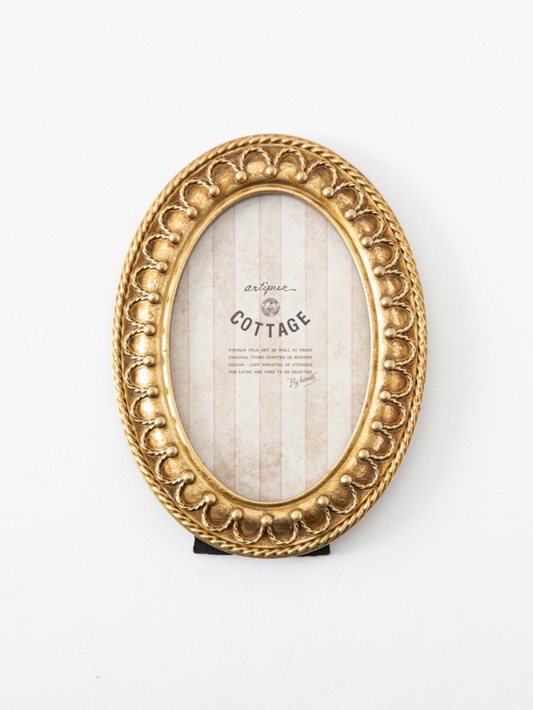 オーバル フォトフレーム 15×20cm （2カラー） M45-2379