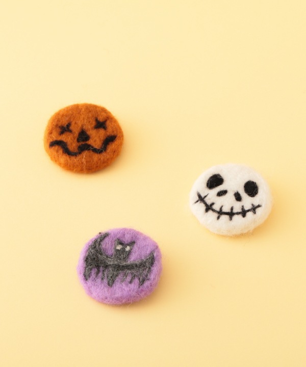 フェルト マルブローチ ジャックランタン A25WNX128