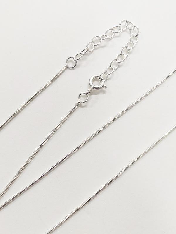 タイシルバーネックレス 40cm TGSC-868