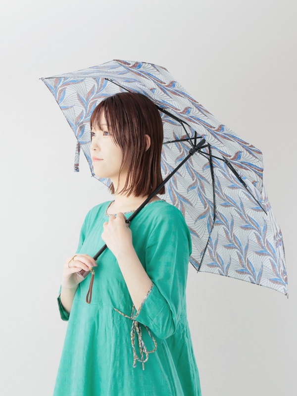 アフリカンプリント折り畳み傘 50cm UVカット/晴雨兼用/日傘 M69-2424