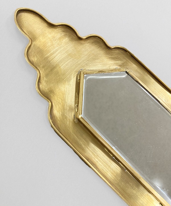 真鍮ミラー スリム M34-2675