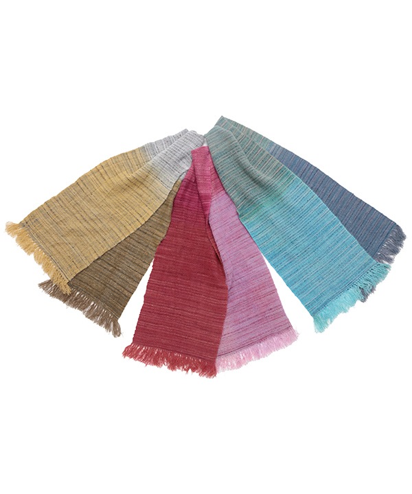 グラデーションMIXショール（3カラー）30x170cm B24W034 