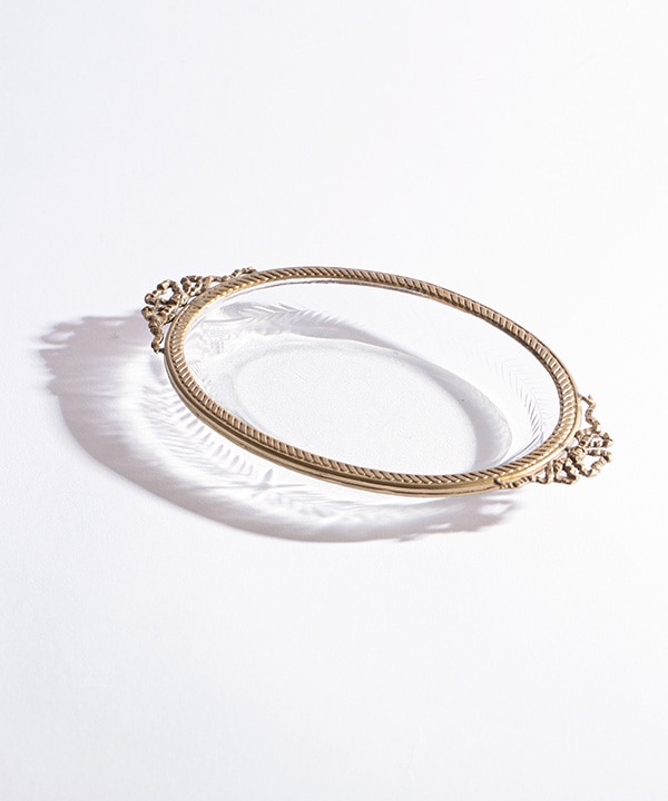 ゴールド オーバルガラストレーL M37-2886