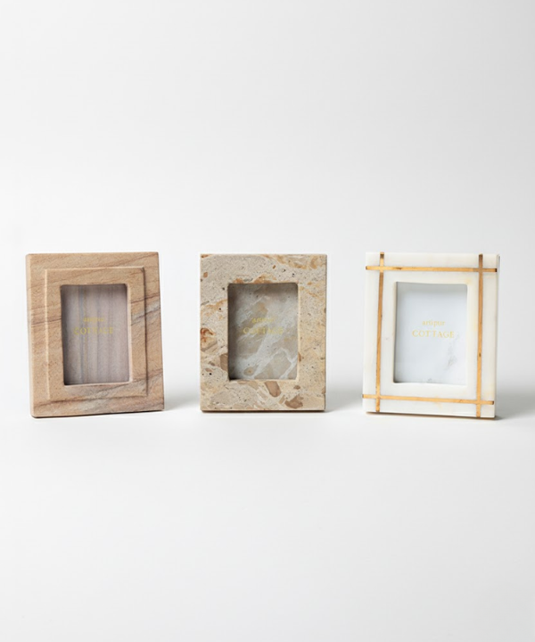 ストーンフォトフレーム 11×13.5cm  M33-2926 【２月末頃入荷予定】