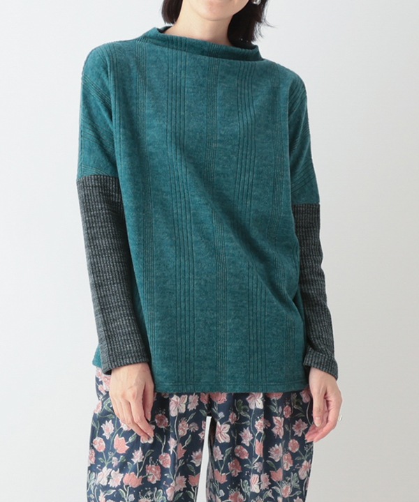 ふわふわリブカットソープルオーバー 25W070