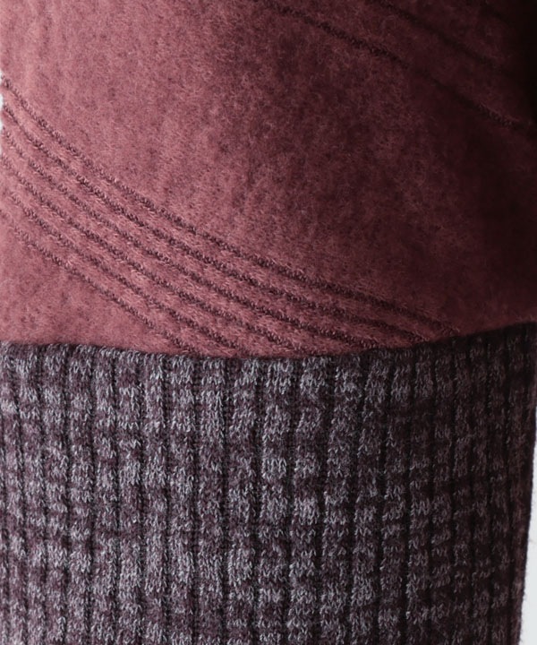 ふわふわリブカットソープルオーバー 25W070