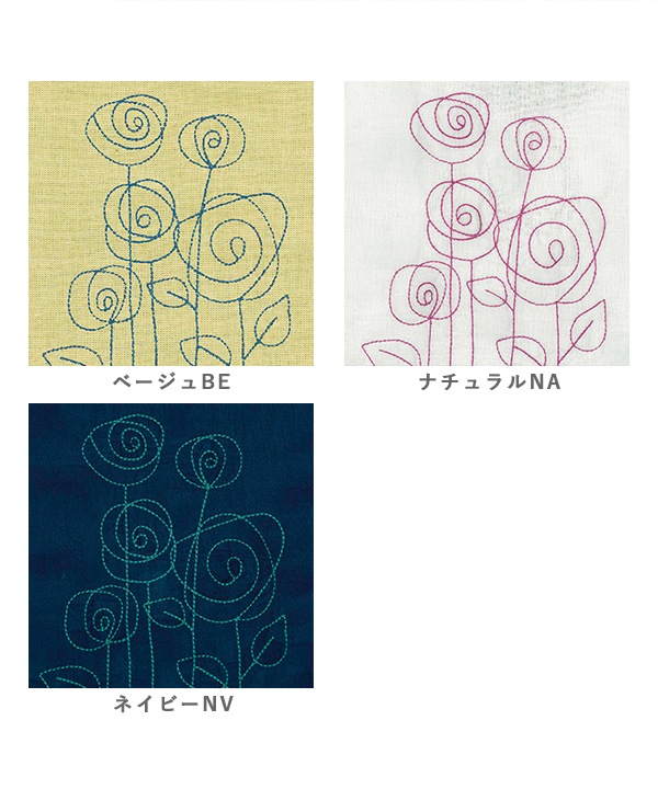 homage roses刺繍ブラウス 25S498