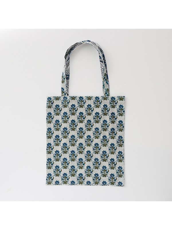 ブークレ刺繍プリントトートバッグ（3カラー）M28-2413
