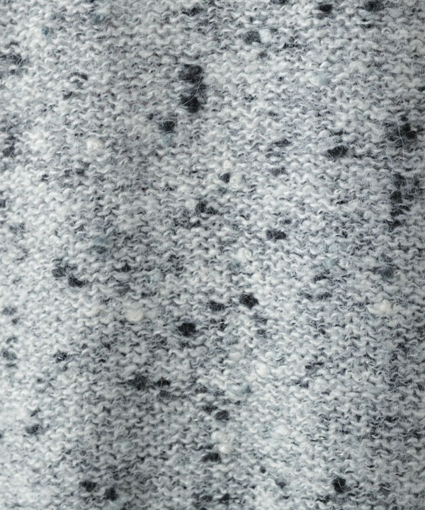 ウールブレンドカラフルネップヤーンプルオーバー 25W077