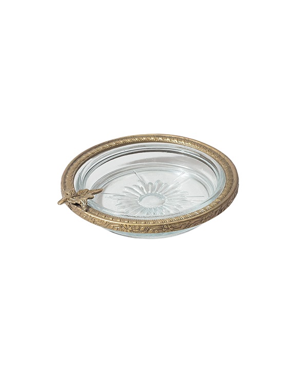 ゴールド ラウンドガラストレー M37-2908