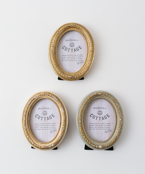 オーバル フォトフレーム 9×11cm M45-0601