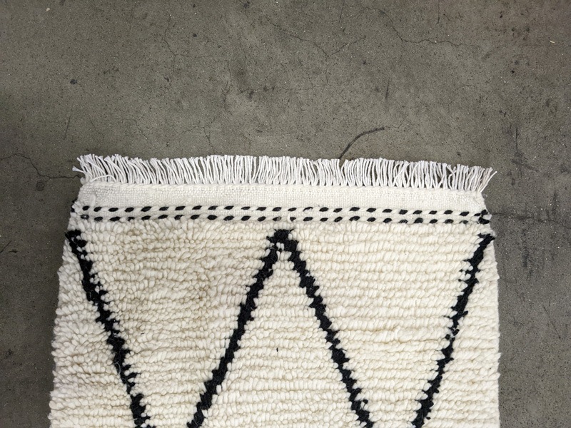 【定番品】ベニワレン ラグ 100×55cm ウール100％ M73-2014C ★