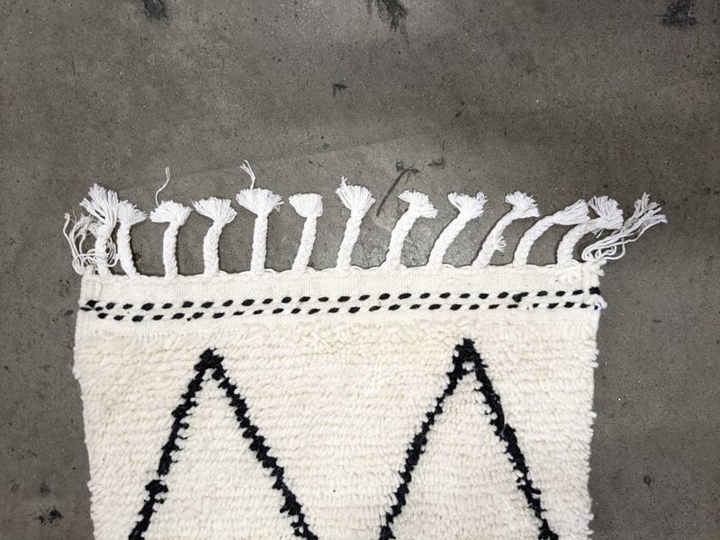 【定番品】ベニワレン ラグ 100×55cm ウール100％ M73-2014C ★