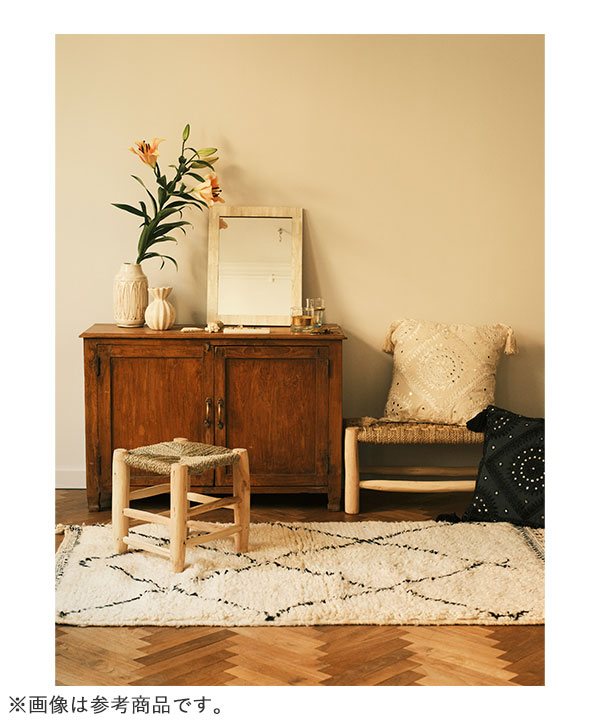 【定番品】ベニワレン ラグ 100×55cm ウール100％ M73-2014C ★