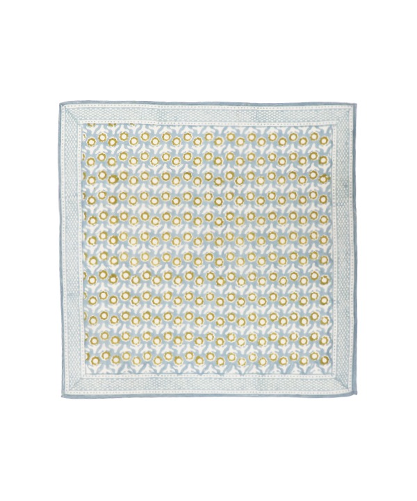 ブロックプリントハンカチ H25S231
