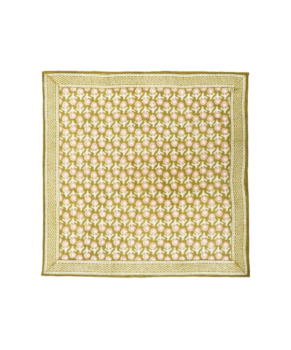 ブロックプリントハンカチ H25S231