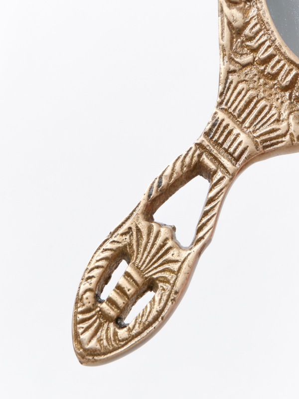 真鍮ラウンドハンドミラー M36-2135