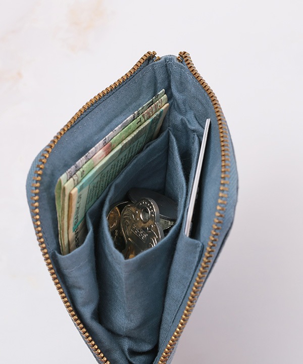 ボタニカル刺繍 フラグメントケース 9×12cm M42-2872 