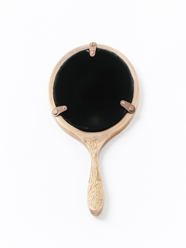 真鍮ラウンドハンドミラー M36-2136