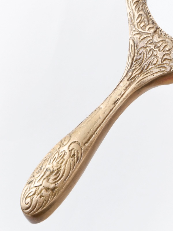 真鍮ラウンドハンドミラー M36-2136