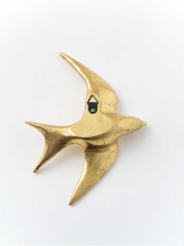 ウォールデコレーション バードL（ゴールド） M45-1035L