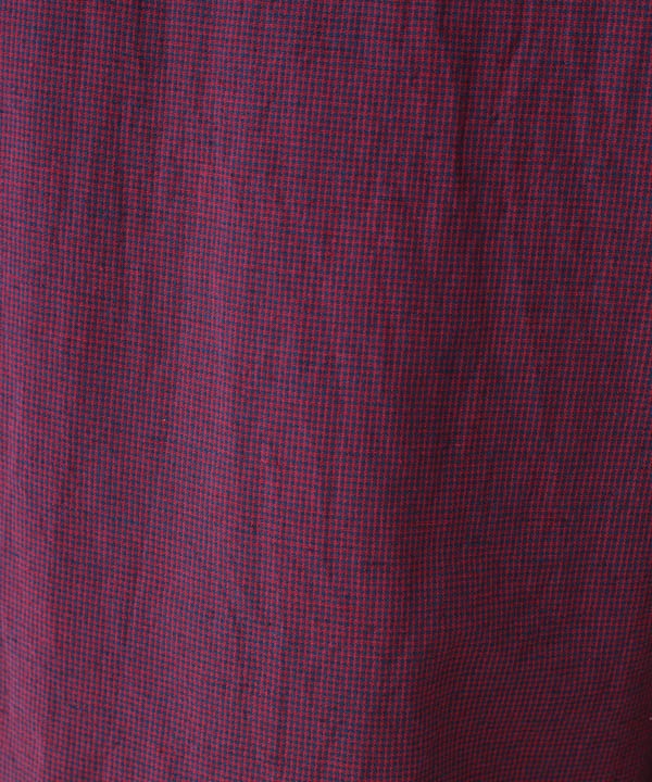 綿麻chidori-goushiスリットパンツ 25W407