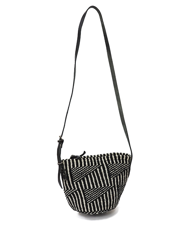 柄サイザル ショルダーバッグ アクリルウール混 KENB-164