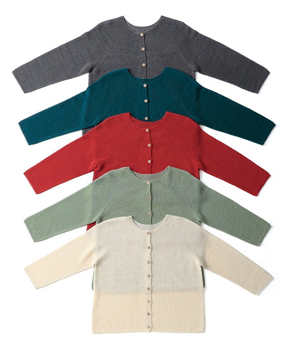 しゃりっと和紙ホールガーメント・ニットカーディガン 26S426【2月頃入荷予定】