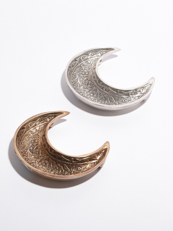 ブラスムーンプレート(2カラー)　M31-1897