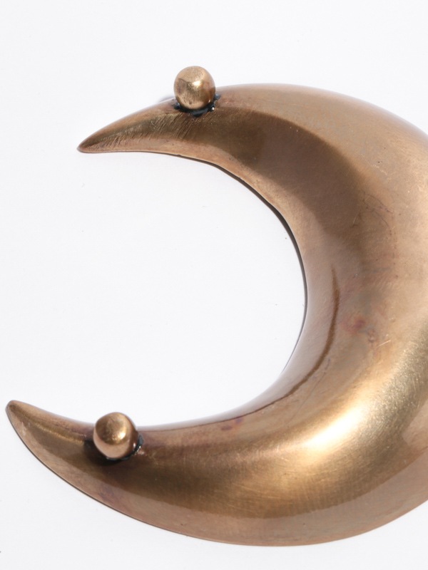 ブラスムーンプレート(2カラー)　M31-1897