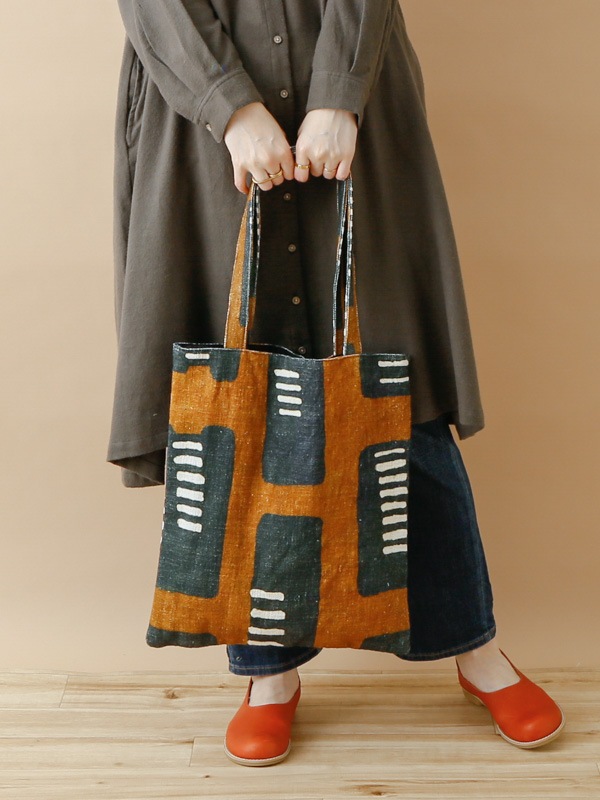 デジタルプリントフラットバッグ（2カラー） H23W021