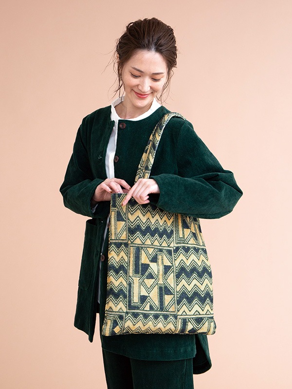 デジタルプリントフラットバッグ（2カラー） H23W021