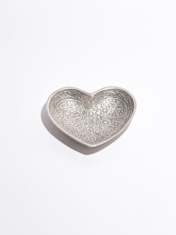 ブラスハートプレート(2カラー)　M31-1898