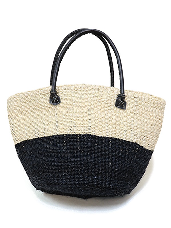 モノトーンサイザルバッグ Mサイズ（2カラー） KENB-167