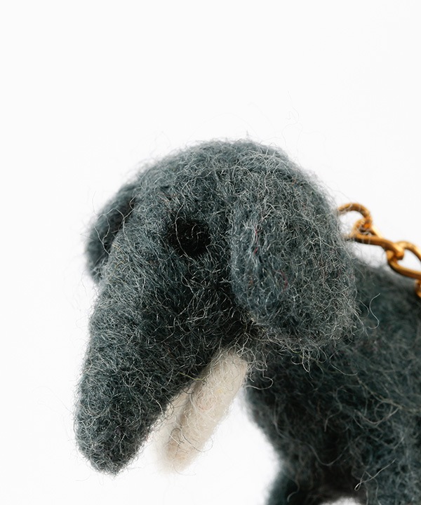 フェルトキーホルダー ゾウ M16-2838