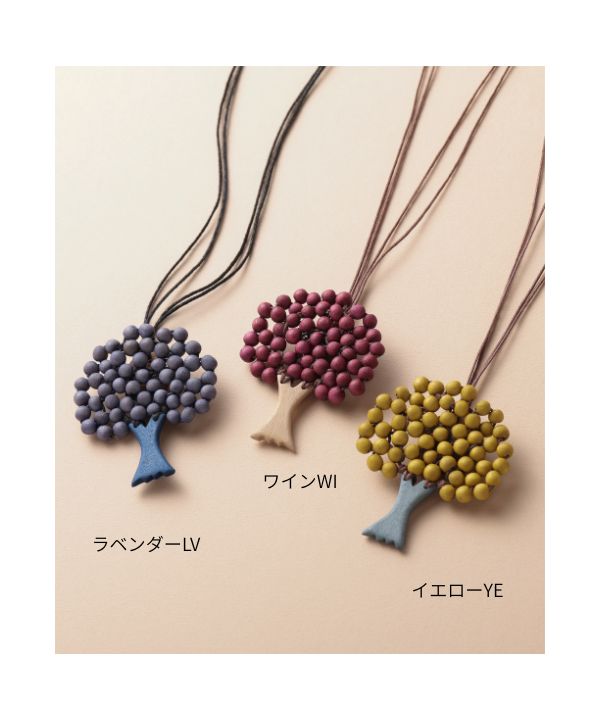 ウッドツリーネックレス A26W039 