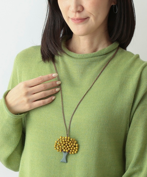 ウッドツリーネックレス A26W039 