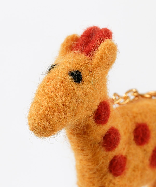 フェルトキーホルダー キリン M16-2840